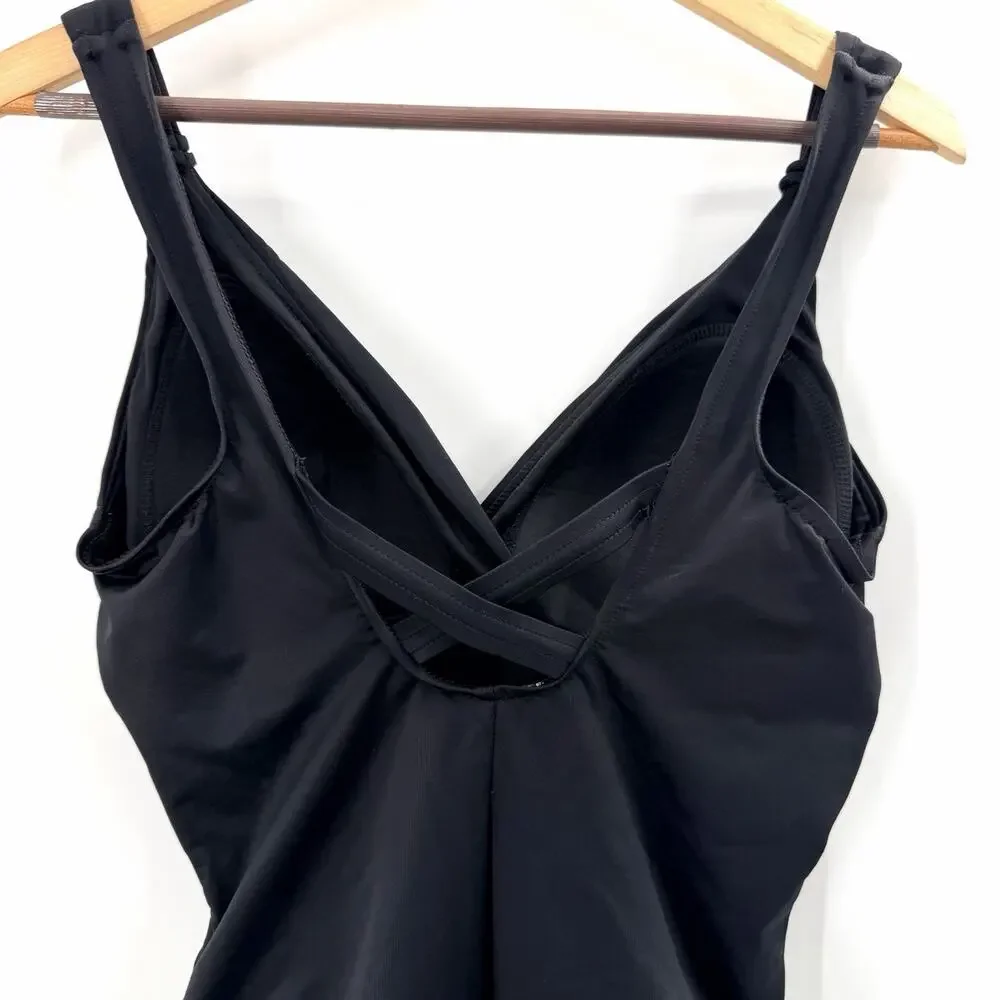 Miraclesuit black ruched